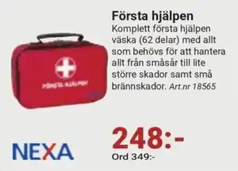 Erlandsons Brygga Första hjälpen erbjuda