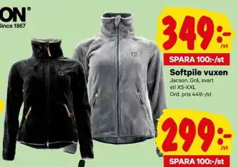 City Gross Jacson Softpile vuxen XS-XXL erbjuda