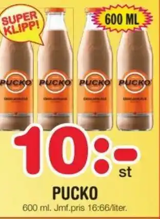 Nya Pulsen Pucko 600 ml erbjuda