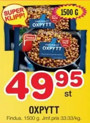 Findus Oxpytt 1500 g