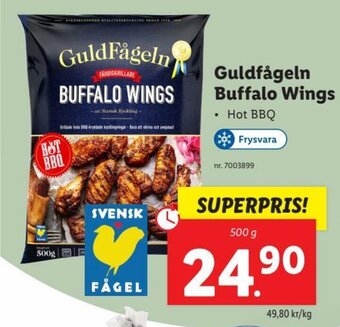 Guldfågeln Buffalo Wings 500 g