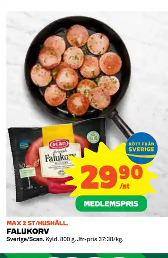 Coop Daglivs FALUKORV erbjuda