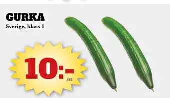 Bonum Matmarknad GURKA erbjuda