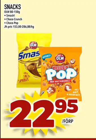 Bonum Matmarknad SNACKS erbjuda