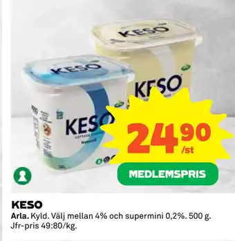 Coop Daglivs KESO erbjuda