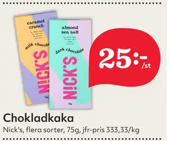 Hemköp Chokladkaka erbjuda