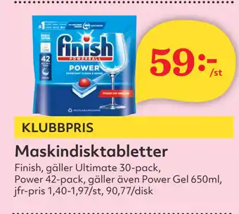 Hemköp Maskindisktabletter erbjuda