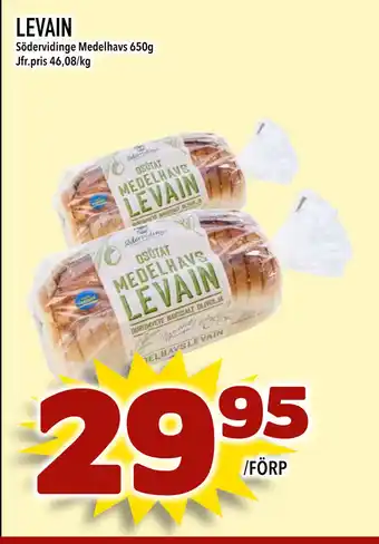 Nelins LEVAIN erbjuda