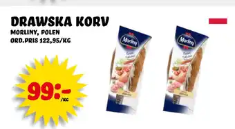 Nelins Drawska Korv erbjuda