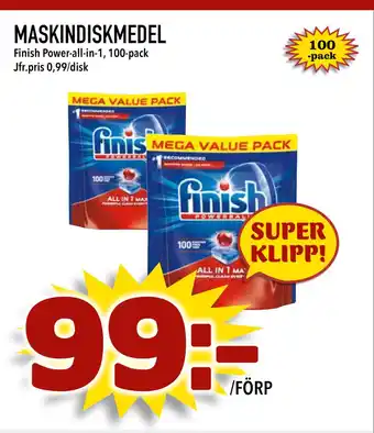 Nya Pulsen MASKINDISKMEDEL erbjuda