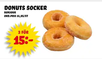 Nelins Donuts Socker erbjuda