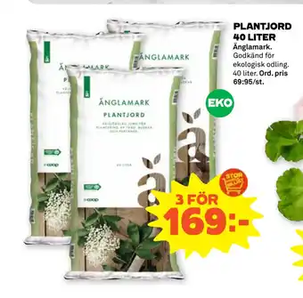 Stora Coop PLANTJORD 40 LITER erbjuda