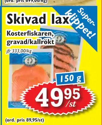 Skivad lax