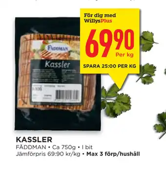 Willys Hemma KASSLER erbjuda