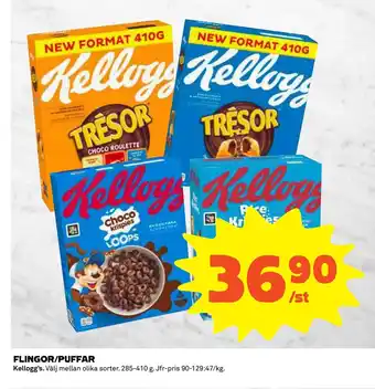 Coop FLINGOR/PUFFAR erbjuda