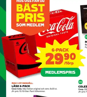 Coop LÄSK 6-PACK erbjuda