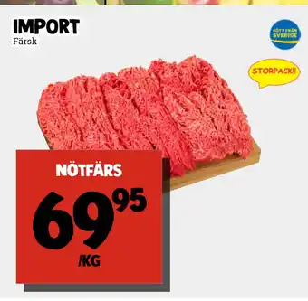 MatArket nötfärs erbjuda