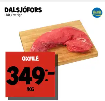 MatArket oxfilé erbjuda