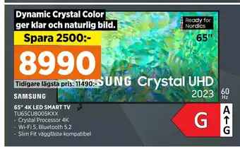 Power 65 4K LED SMART TV erbjuda