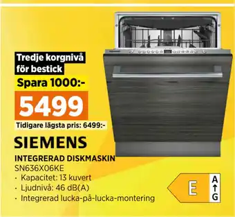 Power INTEGRERAD DISKMASKIN erbjuda