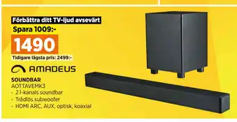 Power SOUNDBAR erbjuda
