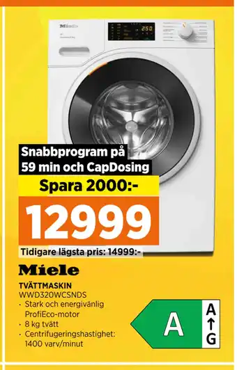 Power TVÄTTMASKIN erbjuda