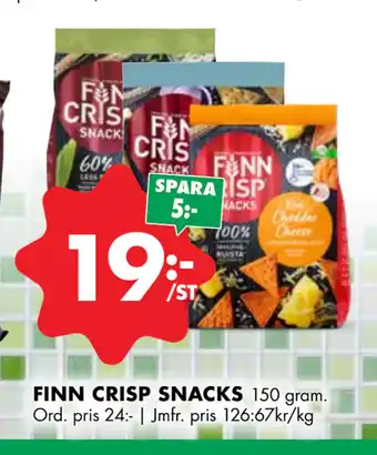 ÖoB FINN CRISP SNACKS erbjuda