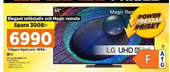 Power 55 4K LED SMART TV erbjuda
