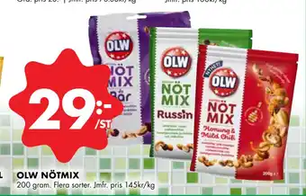 ÖoB OLW NÖTMIX erbjuda