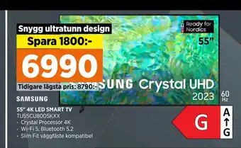 Power 55 4K LED SMART TV erbjuda