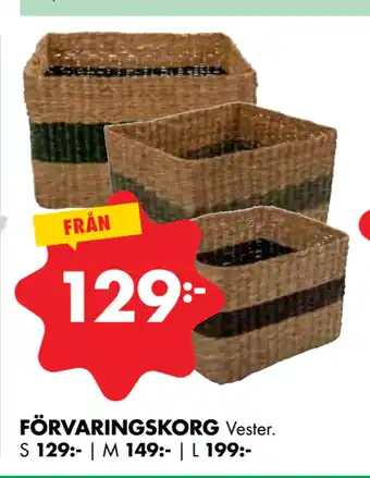 ÖoB FÖRVARINGSKORG erbjuda