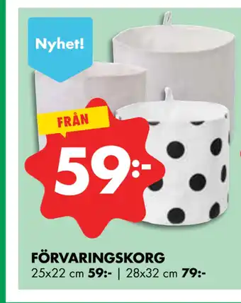 ÖoB FÖRVARINGSKORG erbjuda