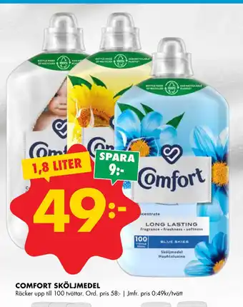 ÖoB COMFORT SKÖLJMEDEL erbjuda