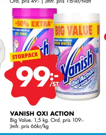 ÖoB VANISH OXI ACTION erbjuda