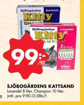 ÖoB SJÖBOGÅRDENS KATTSAND erbjuda