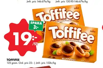 ÖoB TOFFIFEE erbjuda