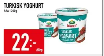 Matdax Arla yoghurt erbjuda