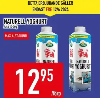 Matdax Arla yoghurt erbjuda