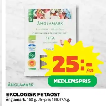 Coop Änglamark fetaost erbjuda