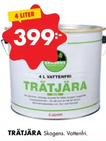 ÖoB Skogens trätjära erbjuda