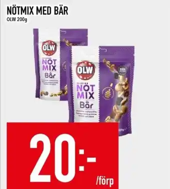 Matdax Olw nötmix bär erbjuda