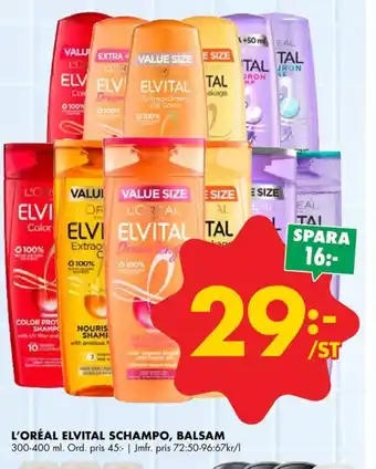 ÖoB Elvital balsam erbjuda