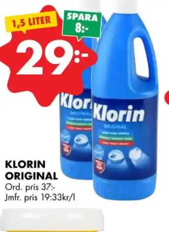 ÖoB Klorin rengöringsmedel erbjuda