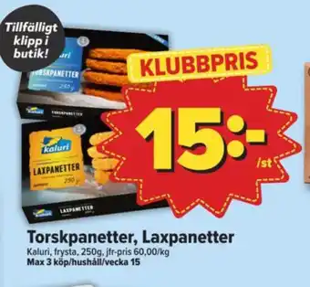Östenssons Kaluri laxpanetter erbjuda