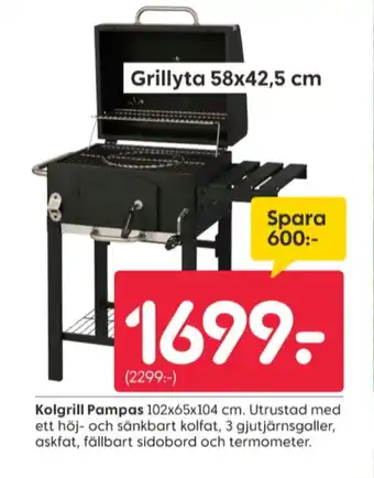 Rusta Adrenalin grill erbjuda