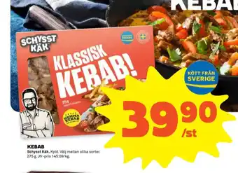 Stora Coop Schysst käk kebab erbjuda