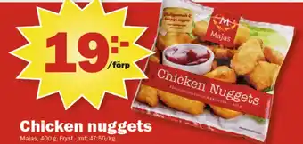 Pekås Majas kycklingnuggets erbjuda