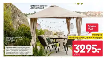 Rusta Adrenalin paviljong erbjuda
