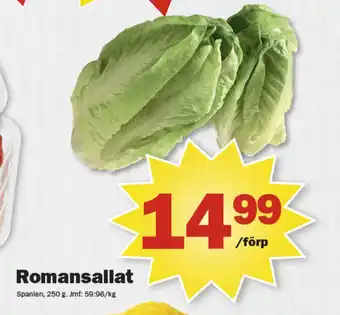 Pekås Coop sallat erbjuda
