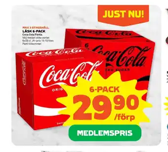 Stora Coop Coca cola läskedryck erbjuda